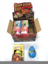 Ei met groeiende dinosaurus 12 × 8 cm