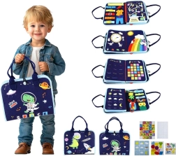 Sensorisch busyboek ruimte 2Kids Toys