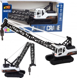 Witte rupskraan voor speelplezier met 360° draaibare haak