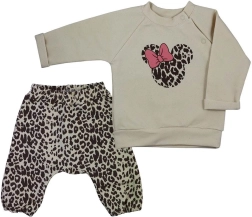 Babyset Koala Panther girl met sweater en joggingbroek