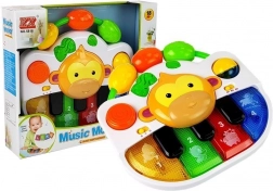 Kinderpiano met aapje Geluid en Licht