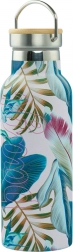 Thermofles met bamboedop Leafs 500 ml