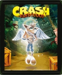 3D-beeld Crash Bandicoot – Game Over
