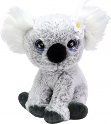 pluchen koala met glanzende handtas