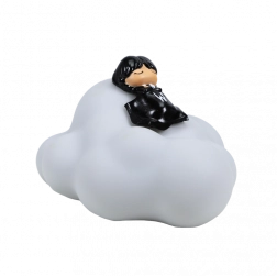 Bureaulamp Wednesday in de vorm van een wolkje met USB-voeding