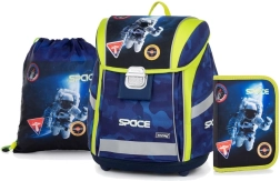 Schoolset 3-delig Premium Light Space – schooltas, gymsack en etui