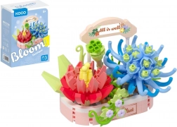 Bouwset KOCO magie van succulenten, mini plastic decoratie 271 stukjes