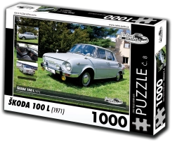 Retro auto-puzzel Škoda 100 L 1000 stukjes