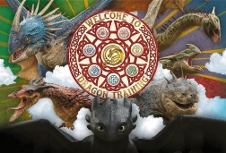 puzzel 100 – draken in actie Trefl