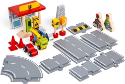 Houten wegenset voor kinderen