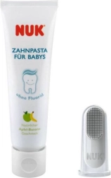 NUK kindertandpasta en vinger-tandenborstel