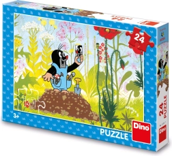 Mol in broek puzzel 24 stukjes