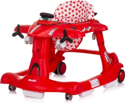 Loopstoeltje 3-in-1 Airplane Red