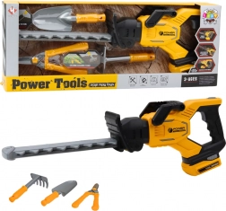 Tuinset voor kinderen met elektrische heggenschaar