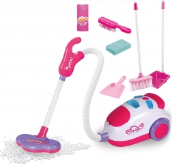 Schoonmaakset met stofzuiger en effecten, 9 stuks