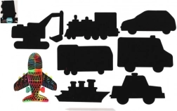 Krasplaatjes vervoersmiddelen