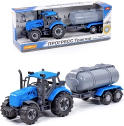 Tractor Progress met tankaanhanger