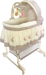 Multifunctionele wieg en babybed Milly Mally Sweet Melody Moon
