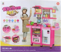 Grote kinderkeuken met functies op batterijen en water