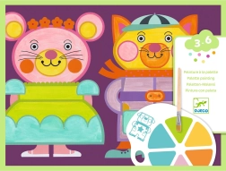 Schilderen met palet – schattige dieren DJECO