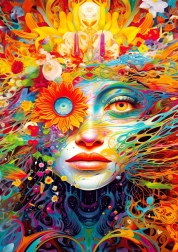 Puzzel Stoute Muze 1000 stukjes