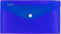 Documentenmap met drukknoop DL Opaline blauw