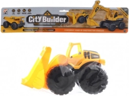 Bouwvrachtwagen laadmachine