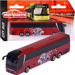 Stadsbus MAN Lion's City C rood – model Majorette