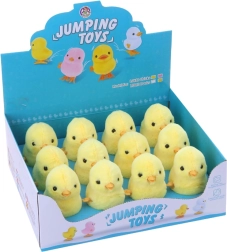 Opwindend geel kuikentje