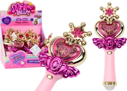 Prinsessen Toverstok Kleurrijke Lichten Geluiden Roze