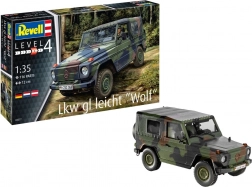 Kunststof model van terreinvoertuig Revell Lkw gl leicht Wolf 1:35