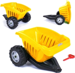 Woopie kinder-aanhanger Active Trailer geel 35 kg