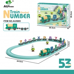Rekentreintje – educatieve set 53 stuks