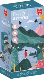 Puzzle Pieceful Mind: Een stukje natuur 6×54 stukjes