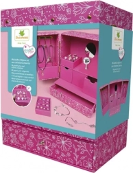 Kinder sieradenkistje met sieraden en organizer