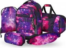 Set Baagl Galaxy: rugzak, etui, zak, sporttas