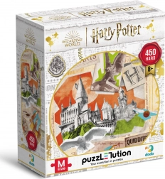 Puzzel Harry Potter: School voor Hekserij en Hocus-Pocus in Zweinstein 450 stukken