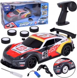RC raceauto op afstandsbediening Drift