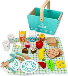 Mintkleurige picknickset LELIN