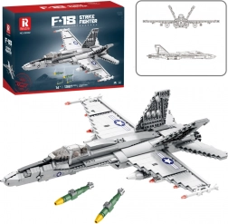 Constructieblokken Jachtvliegtuig F-16 Fighting Falcon