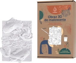 Gipsen 3D-kleurplaat CANDELLANA – schilderij om te verven – Vissen