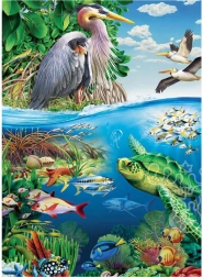 Familiepuzzel Dag van de Aarde 350 stukjes COBBLE HILL