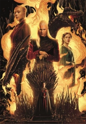 CLEMENTONI Puzzel Game of Thrones: Huis van de Draak 500 stukjes