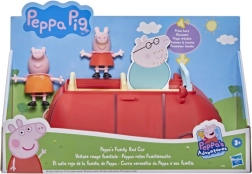 Peppa Pig gezinsauto met figuren Peppa en Mama Big