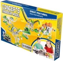 Metalen bouwpakket tyrannosaurus 140 stuks