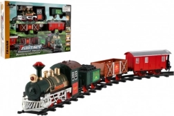 Treinset met geluid en licht op batterijen