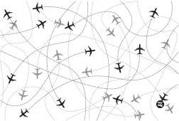 Bureau-onderlegger Planes