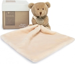 Doudou cadeauset – beertje met knuffeldoekje 10 cm