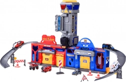 Mega Garage 2in1 Politie en Brandweer met Lift