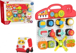 Interactief sensomotorisch bord met piano voor kinderen